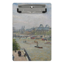 Het Louvre, de lente van Camille Pissarro Mini Klembord