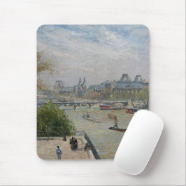 Het Louvre, de lente van Camille Pissarro Muismat