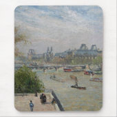 Het Louvre, de lente van Camille Pissarro Muismat (Voorkant)