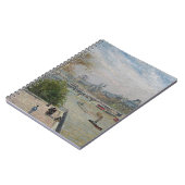 Het Louvre, de lente van Camille Pissarro Notitieboek (Linkerzijde)