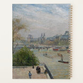 Het Louvre, de lente van Camille Pissarro Planner (Achterkant)