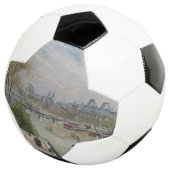 Het Louvre, de lente van Camille Pissarro Voetbal (Drie kwart)