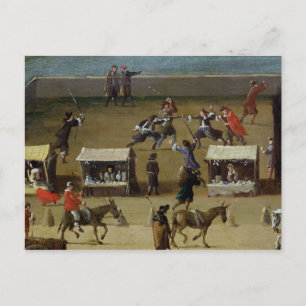 Het Louvre en het College van Quatre Briefkaart