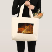 Het Louvre Grote Tote Bag (Voorkant (product))
