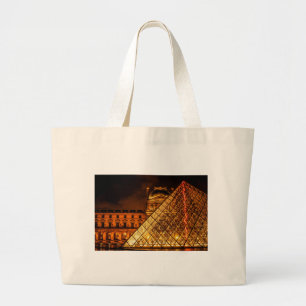 Het Louvre Grote Tote Bag