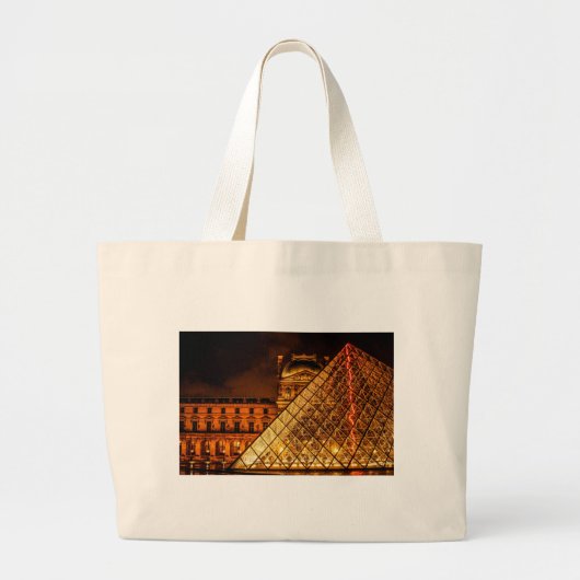 Het Louvre Grote Tote Bag (Voorkant)