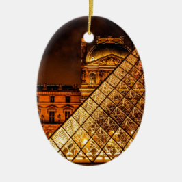 Het Louvre Keramisch Ornament