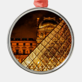 Het Louvre Metalen Ornament