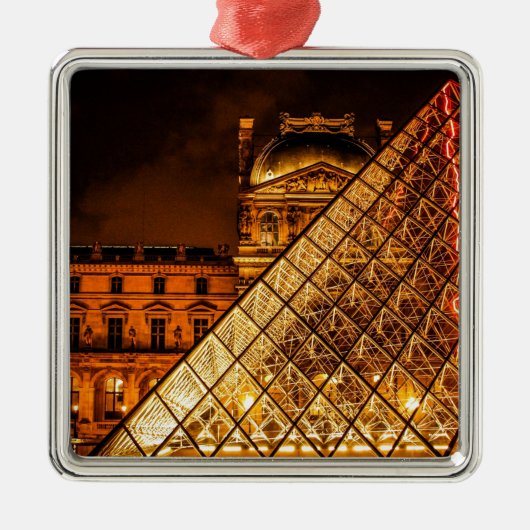 Het Louvre Metalen Ornament (Voorkant)