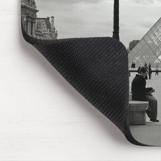 Het Louvre Mousepad Muismat (Hoek)