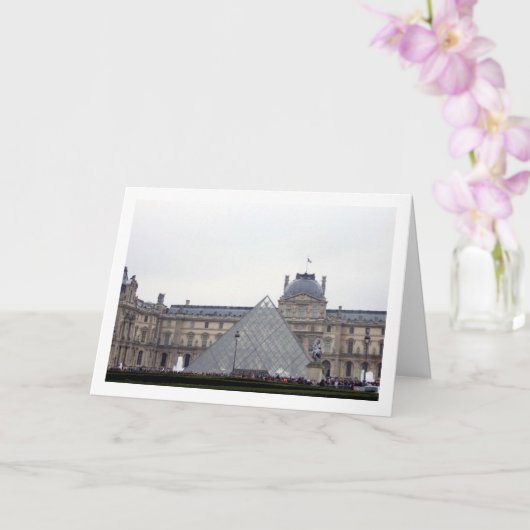 Het Louvre Museum, Parijs, Frankrijk Kaart (Orchidee)