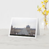 Het Louvre Museum, Parijs, Frankrijk Kaart (Gele Bloem)