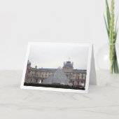 Het Louvre Museum, Parijs, Frankrijk Kaart (Voorkant)