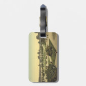 Het Louvre, Parijs, Frankrijk Bagagelabel (Achterkant verticaal)