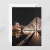 Het Louvre, Parijs Frankrijk Briefkaart (Voorkant / Achterkant)