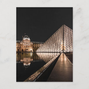 Het Louvre, Parijs Frankrijk Briefkaart