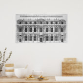 Het Louvre Poster (Keuken)