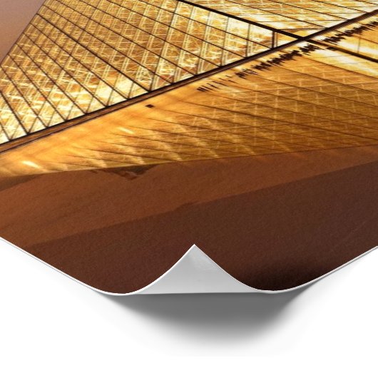 Het Louvre, Poster van Parijs (Hoek)