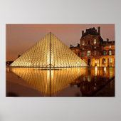 Het Louvre, Poster van Parijs (Voorkant)