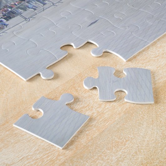 Het Louvre Puzzle Legpuzzel (Zijkant)