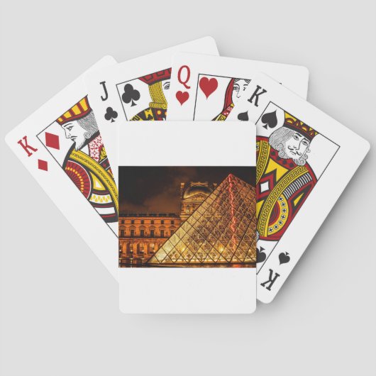 Het Louvre Speelkaarten (Achterkant)