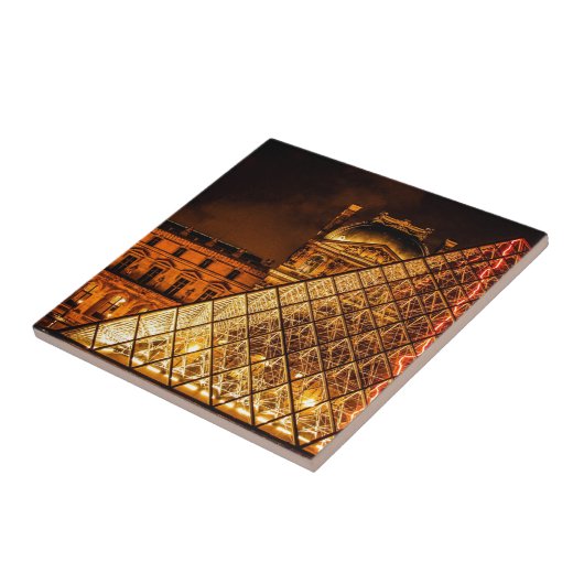 Het Louvre Tegeltje (Zijkant)