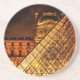 Het Louvre Zandsteen Onderzetter