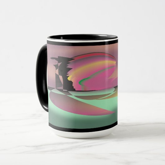 Het Lovers-conflict Mok (Voorkant links)