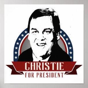HET LOVERTJE VAN CHRIS CHRISTIE 2016 POSTER
