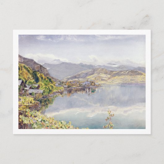 Het Lucerne-meer, Mount Pilatus op afstand Briefkaart (Voorkant)