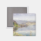 Het Lucerne-meer, Mount Pilatus op afstand Magneet (Voorkant / Achterkant)