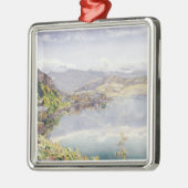 Het Lucerne-meer, Mount Pilatus op afstand Metalen Ornament (Links)