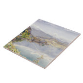 Het Lucerne-meer, Mount Pilatus op afstand Tegeltje (Zijkant)