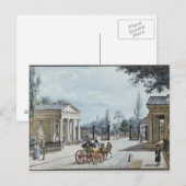 Het luchthavenbedrijf Leipzig, Berlijn Briefkaart (Voorkant / Achterkant)