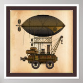Het luchtschip Douglas Industrial Flying Machine Poster (Voorkant)