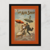 Het luchtschip een comedy briefkaart (Voorkant)