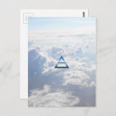 Het luchtsymbool van het element briefkaart (Voorkant / Achterkant)