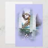 Het luchtvignet van de Dragon Briefpapier (Voorkant / Achterkant)