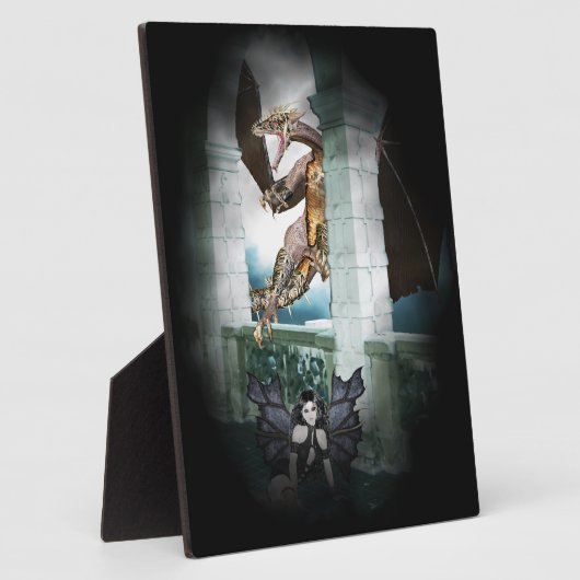 Het luchtvignet van de Dragon Fotoplaat (Zijkant)