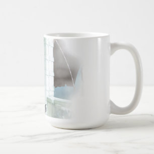 Het luchtvignet van de Dragon Koffiemok