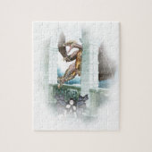 Het luchtvignet van de Dragon Legpuzzel (Verticaal)