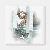 Het luchtvignet van de Dragon Magneet (Voorkant)