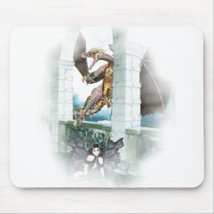 Het luchtvignet van de Dragon Muismat