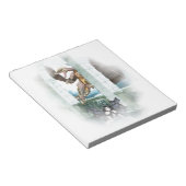 Het luchtvignet van de Dragon Notitieblok (Schuin)