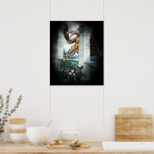 Het luchtvignet van de Dragon Poster (Keuken)