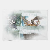 Het luchtvignet van de Dragon Theedoek (Horizontaal)