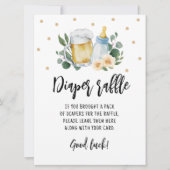 Het luidere Raffle-teken Game Baby breekt groen Kaart (Voorkant)