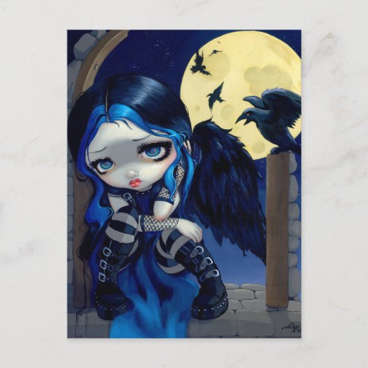 "Het luidruchtige woord, Lenore!" Briefkaart (Voorkant)