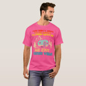Het luie kamp met ons grappige Camping Van Rv Camp T-shirt (Voorkant volledig)