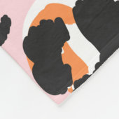 Het luippatroon naadloos. Klassieke leo textuur. T Fleece Deken (Hoek)